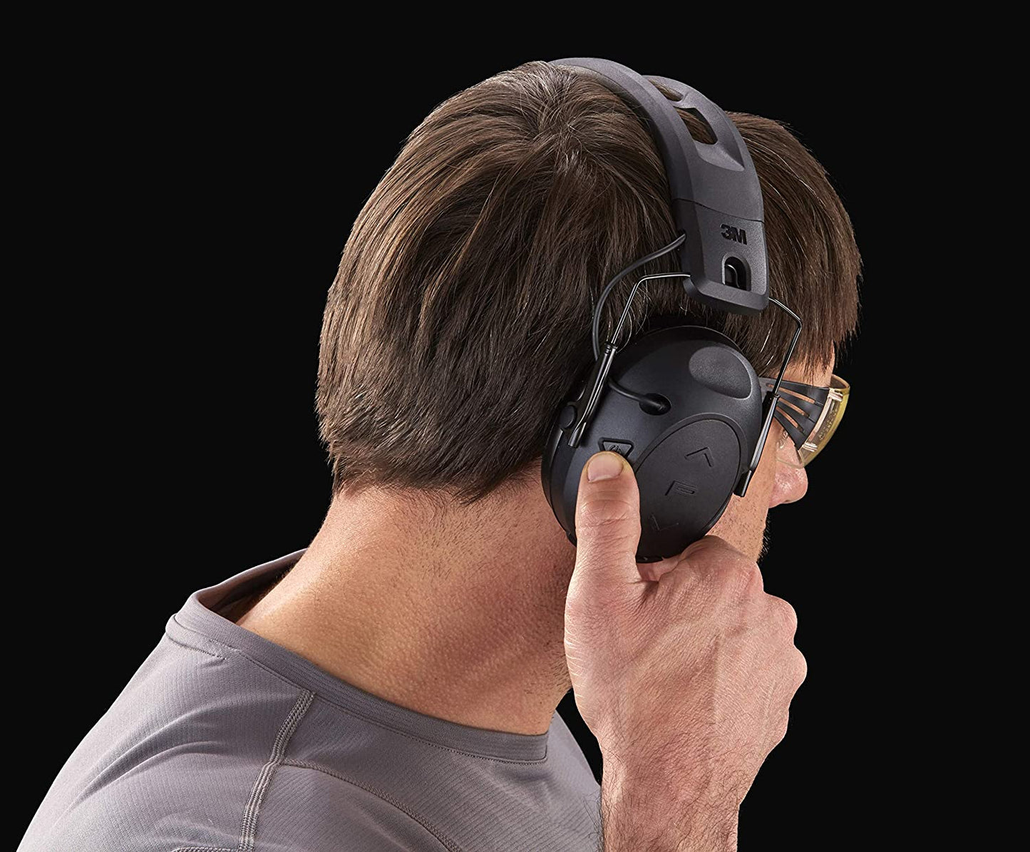 3M Peltor Sport Tactical 300 Smart Electronic Hearing Protector, Ear Protection, NRR 24 dB, Ideal for the Range, Shooting and Hunting, TAC300-OTH