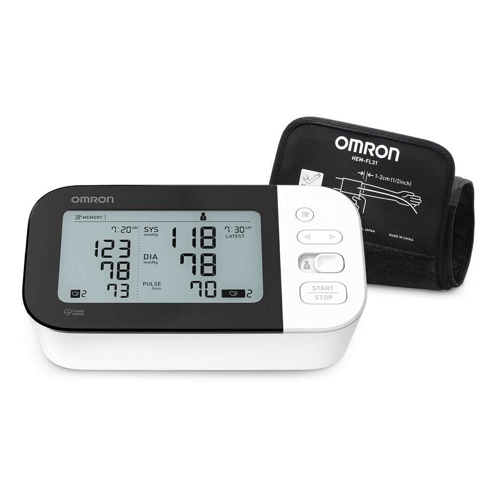 Omron 7 Series BP7350 Bluetooth Wireless Upper Arm Blood Pressure Monitor