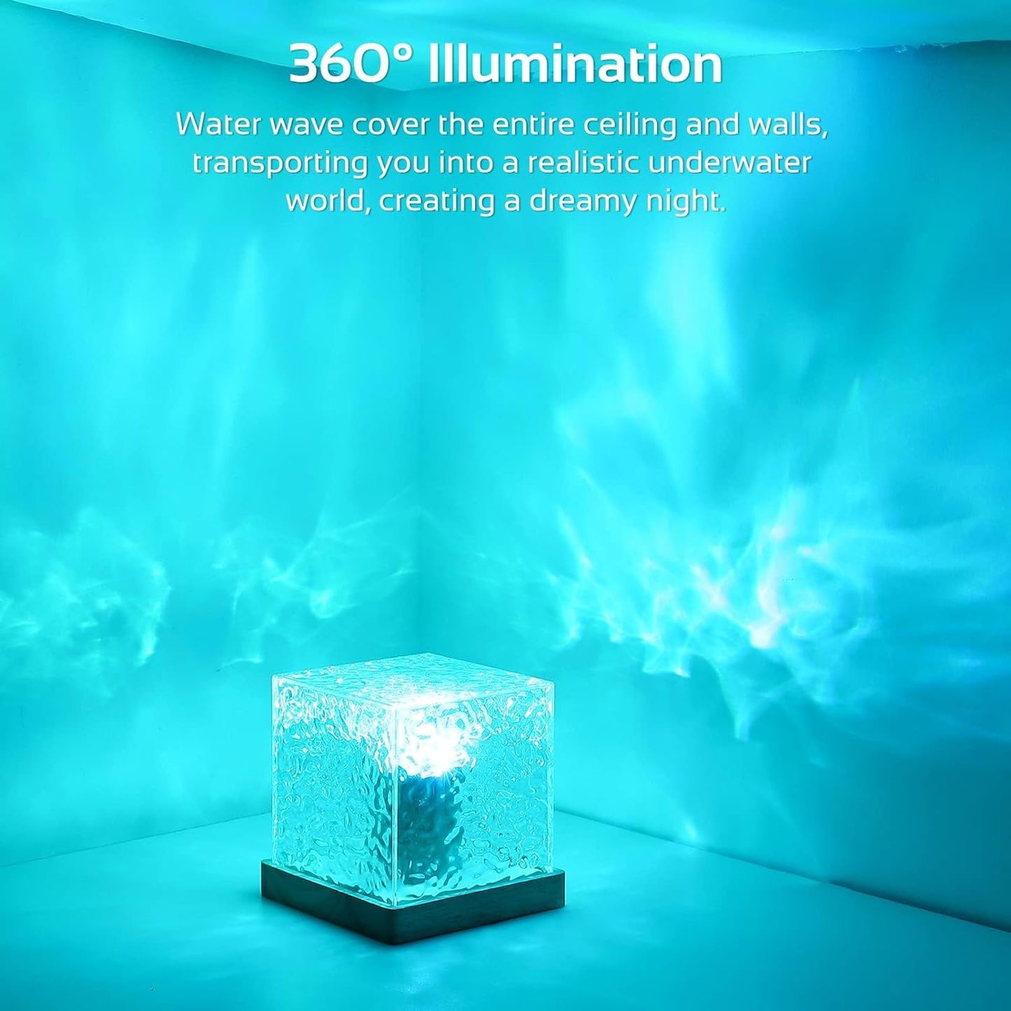 Northern 16 Color Ocean Wave Ceiling Project Lights Lamp