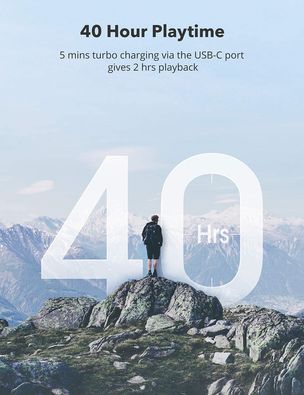 TaoTronics TT-BH085 Active Noise Cancelling Headphones, Bluetooth Headphones [Upgraded] Over Ear Wireless Headphones 40H Playtime Type-C Fast Charging Bluetooth 5.0 CVC 8.0 Mic for TV PC Cellphone, Suitable for Online Class and Meeting