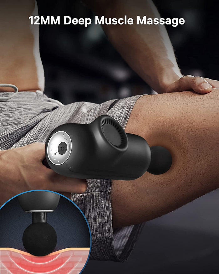 NAIPO MASSAGE GUN FOR ATHLETES, NAIPO HANDHELD MASSAGE DEEP TISSUE BODY MUSCLE MASSAGE GUN